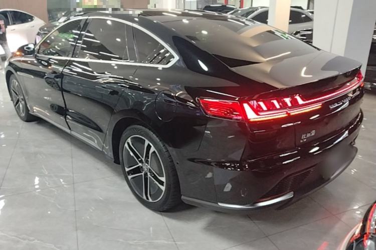 Used BYD Han 2020 EV Long-Range Deluxe Model Rear Left 45 Deg
