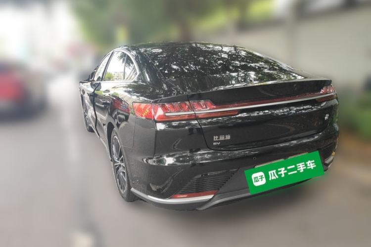 Used BYD Han 2020 EV Long-Range Luxury Model Rear Left 45 Deg