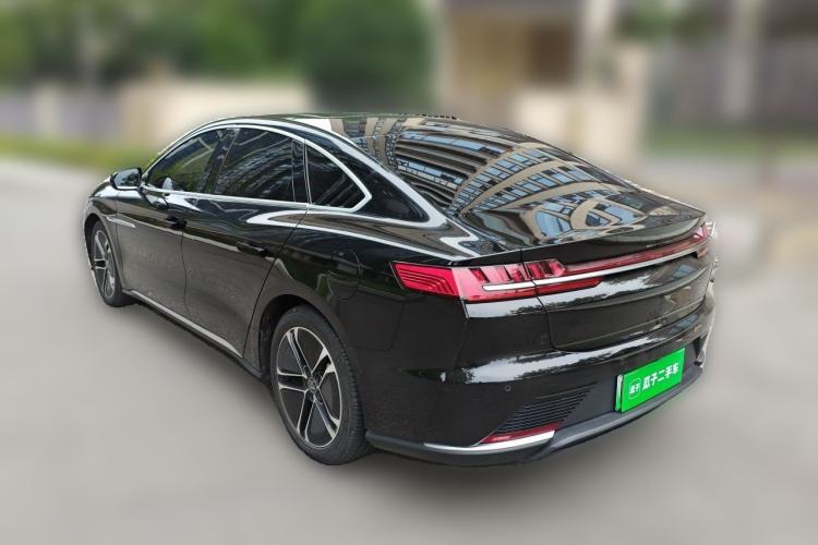 Used BYD Han 2020 EV Long-Range Deluxe Model Rear Left 45 Deg