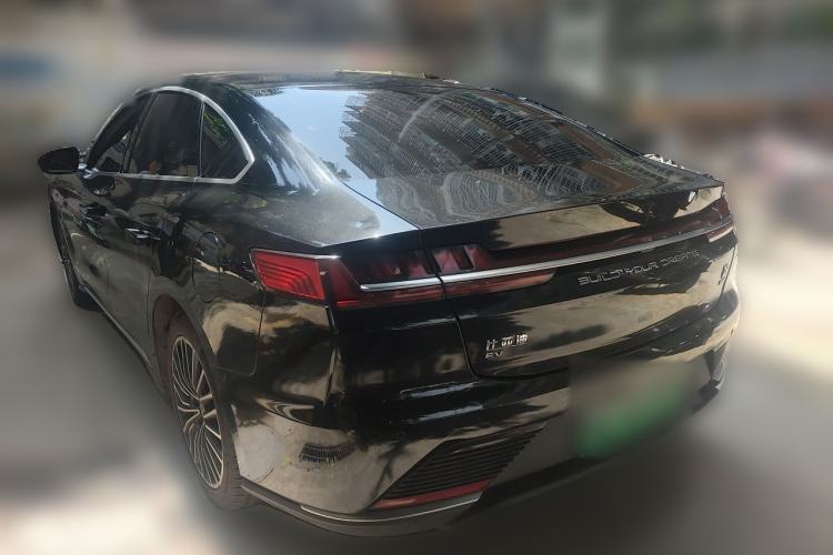 Used BYD Han 2020 EV Long-Range Deluxe Model Rear Left 45 Deg