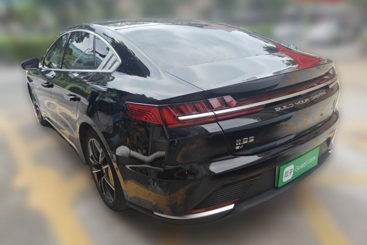 Used BYD Han 2020 EV Four-Wheel Drive High-Performance Flagship Model Rear Left 45 Deg
