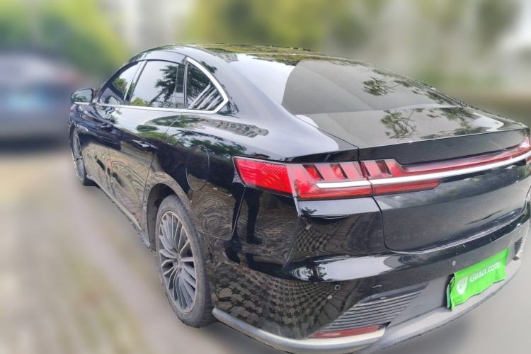 Used BYD Han 2020 EV Long-Range Luxury Model Rear Left 45 Deg