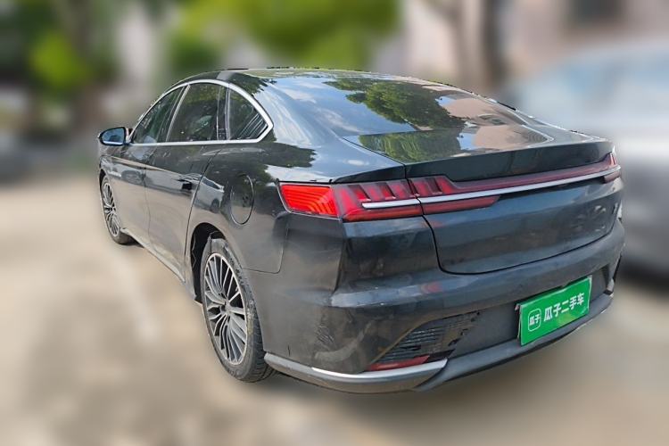 Used BYD Han 2020 EV Long-Range Luxury Model Rear Left 45 Deg
