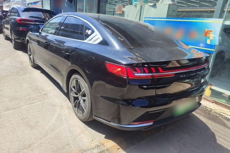 Used BYD Han 2020 EV Four-Wheel Drive High-Performance Flagship Model Rear Left 45 Deg