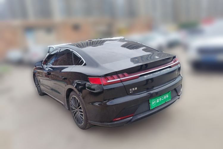 Used BYD Han 2020 EV Long-Range Luxury Model Rear Left 45 Deg