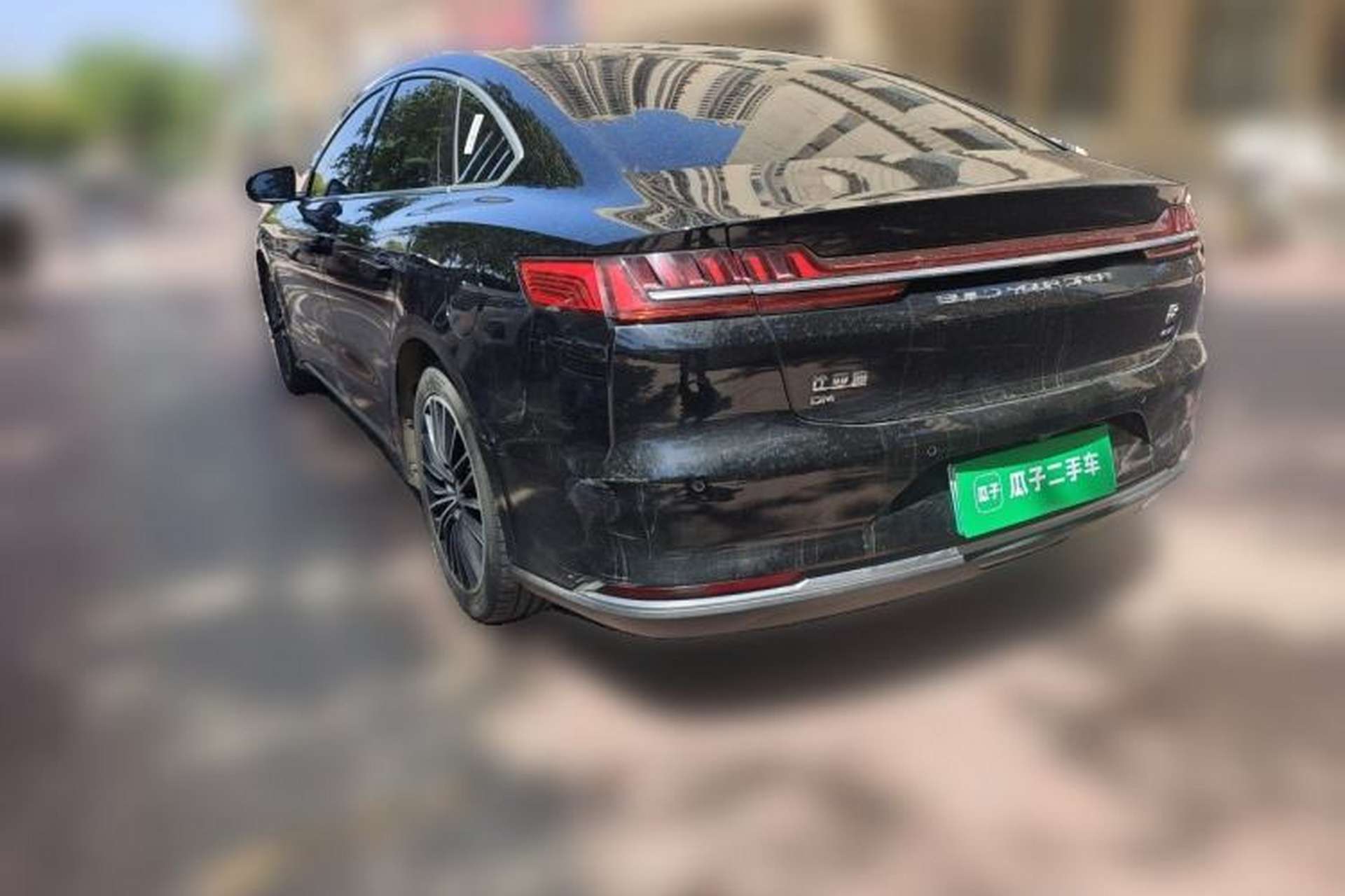 Used BYD Han 2020 DM Four-Wheel Drive Performance Edition Luxury Model Rear Left 45 Deg