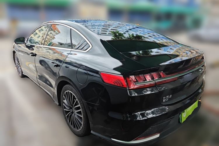 Used BYD Han 2020 EV Long-Range Luxury Model Rear Left 45 Deg