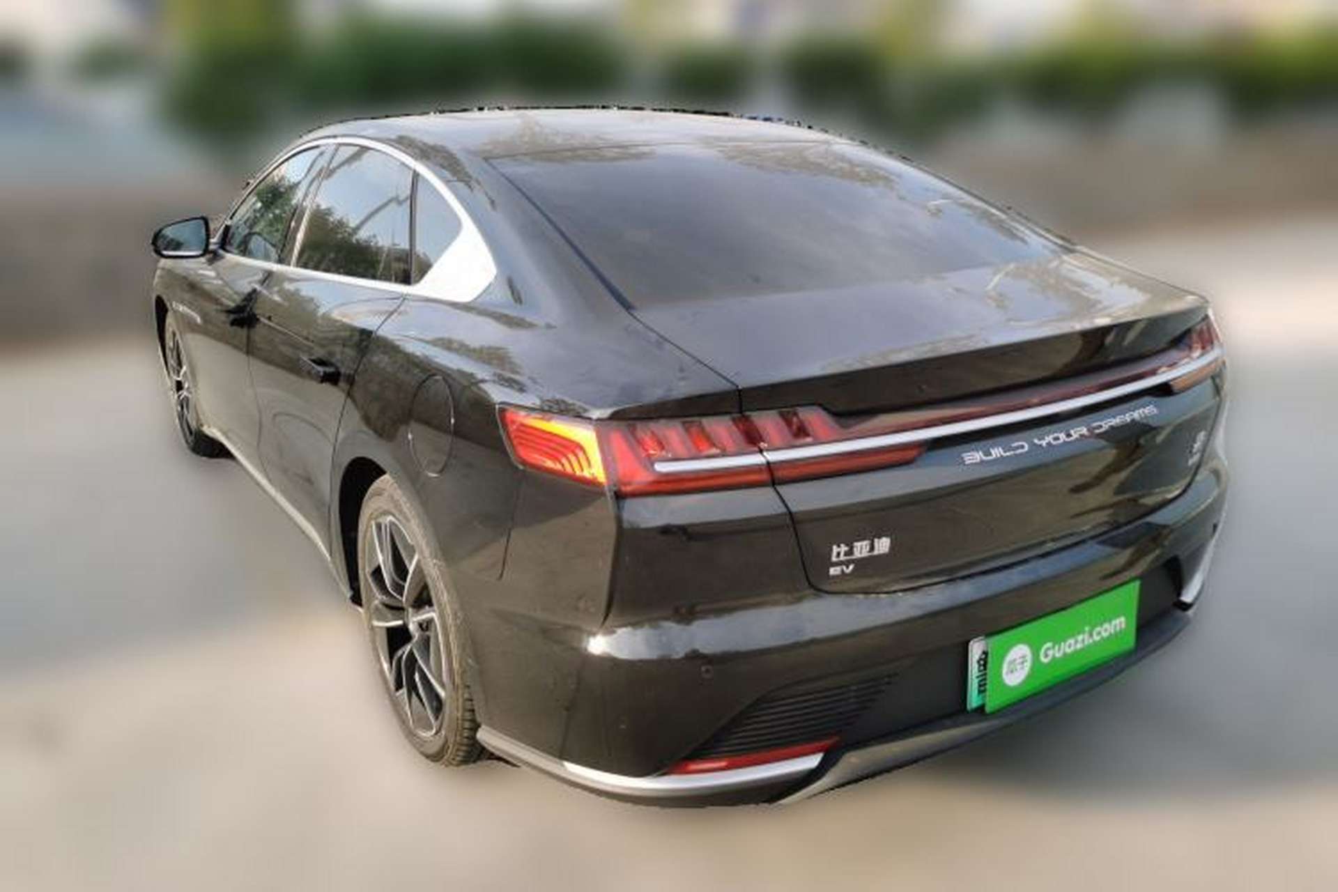 Used BYD Han 2020 EV Four-Wheel Drive High-Performance Flagship Model Rear Left 45 Deg