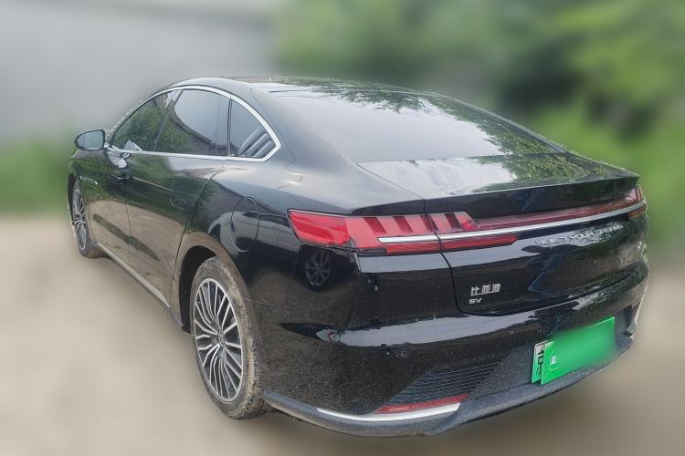 Used BYD Han 2020 EV Long-Range Luxury Model Rear Left 45 Deg