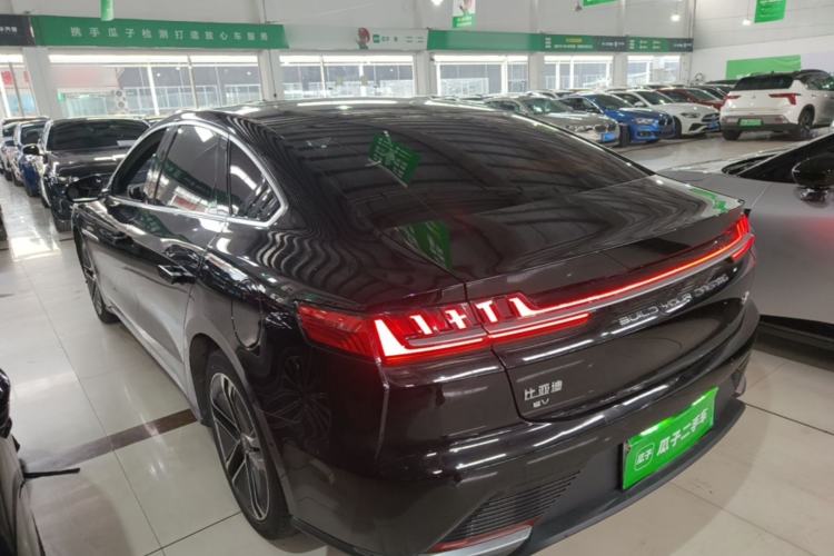 Used BYD Han 2020 EV Long-Range Deluxe Model Rear Left 45 Deg