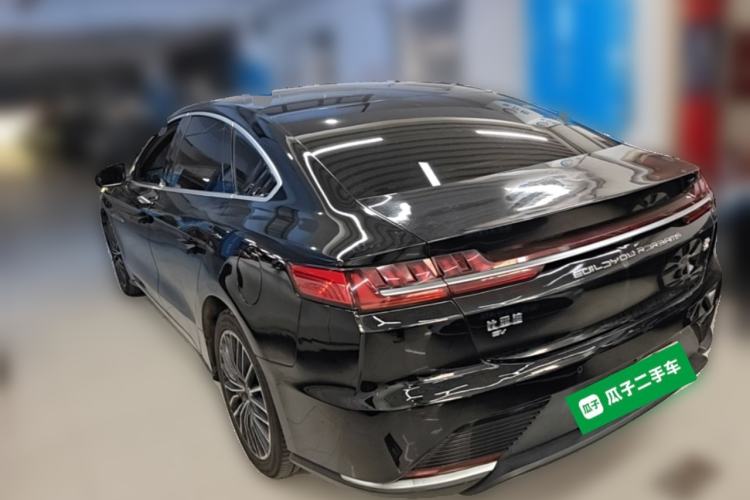 Used BYD Han 2020 EV Long-Range Luxury Model Rear Left 45 Deg