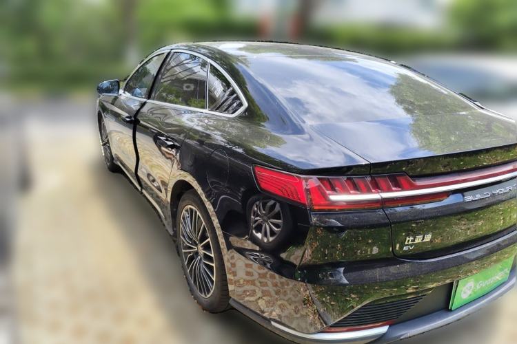 Used BYD Han 2020 EV Long-Range Luxury Model Rear Left 45 Deg