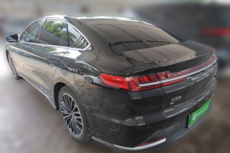 Used BYD Han 2020 EV Long-Range Luxury Model Rear Left 45 Deg