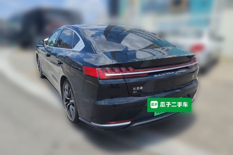 Used BYD Han 2020 EV Four-Wheel Drive High-Performance Flagship Model Rear Left 45 Deg