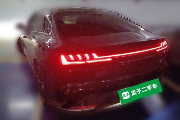 Used BYD Han 2020 EV Long-Range Luxury Model Rear Left 45 Deg