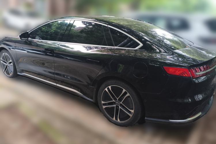 Used BYD Han 2020 EV Long-Range Deluxe Model Rear Left 45 Deg