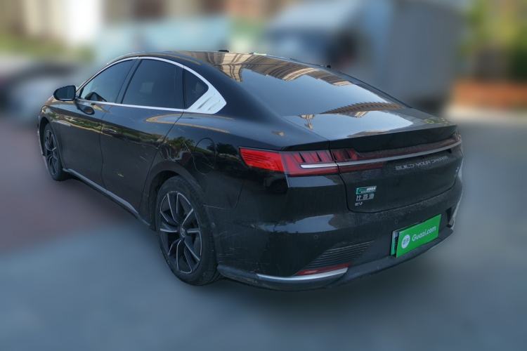 Used BYD Han 2020 EV Four-Wheel Drive High-Performance Flagship Model Rear Left 45 Deg