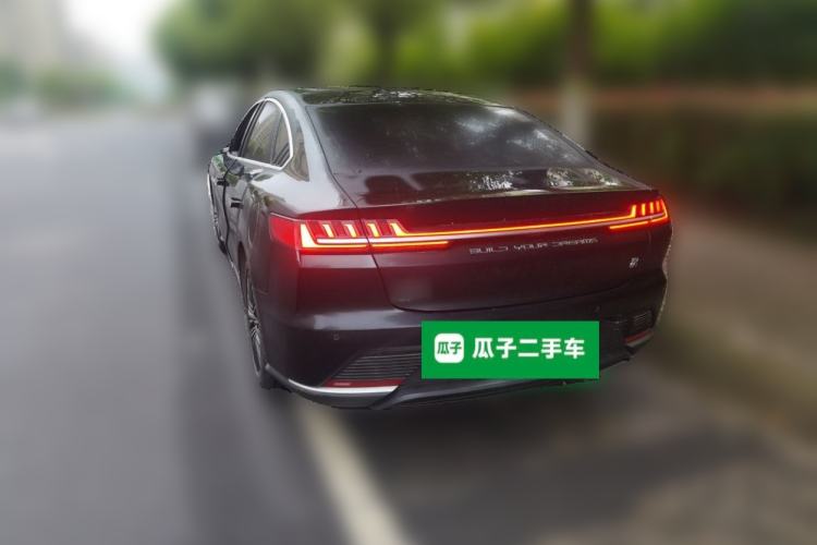Used BYD Han 2020 EV Long-Range Luxury Model Rear Left 45 Deg