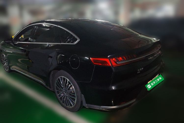 Used BYD Han 2020 EV Long-Range Luxury Model Rear Left 45 Deg
