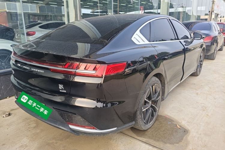 Used BYD Han 2020 EV Four-Wheel Drive High-Performance Flagship Model Rear Right 45 Deg