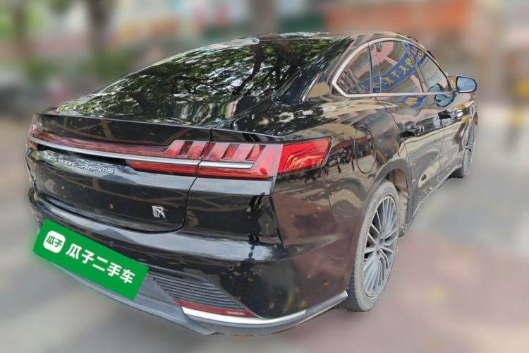 Used BYD Han 2020 EV Long-Range Luxury Model Rear Right 45 Deg