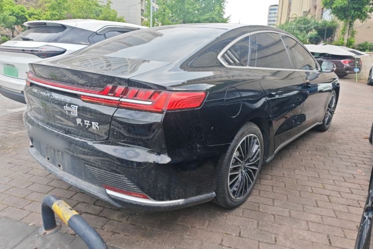 Used BYD Han 2020 EV Long-Range Luxury Model Rear Right 45 Deg