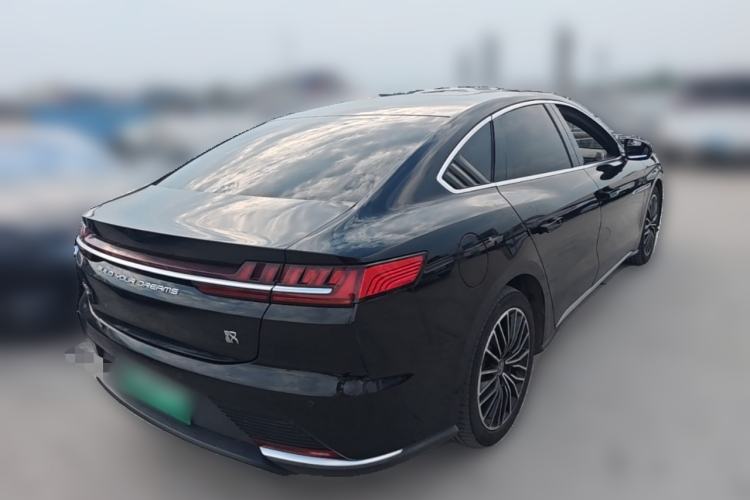 Used BYD Han 2020 EV Long-Range Luxury Model Rear Right 45 Deg