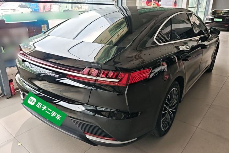 Used BYD Han 2020 EV Long-Range Deluxe Model Rear Right 45 Deg