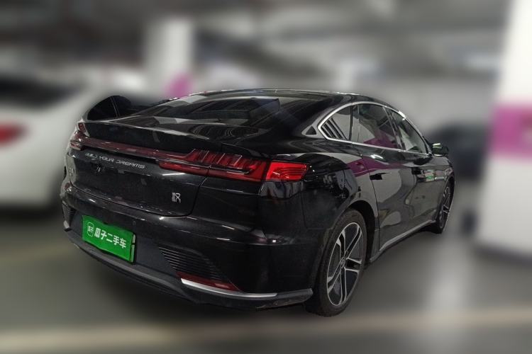 Used BYD Han 2020 EV Long-Range Deluxe Model Rear Right 45 Deg