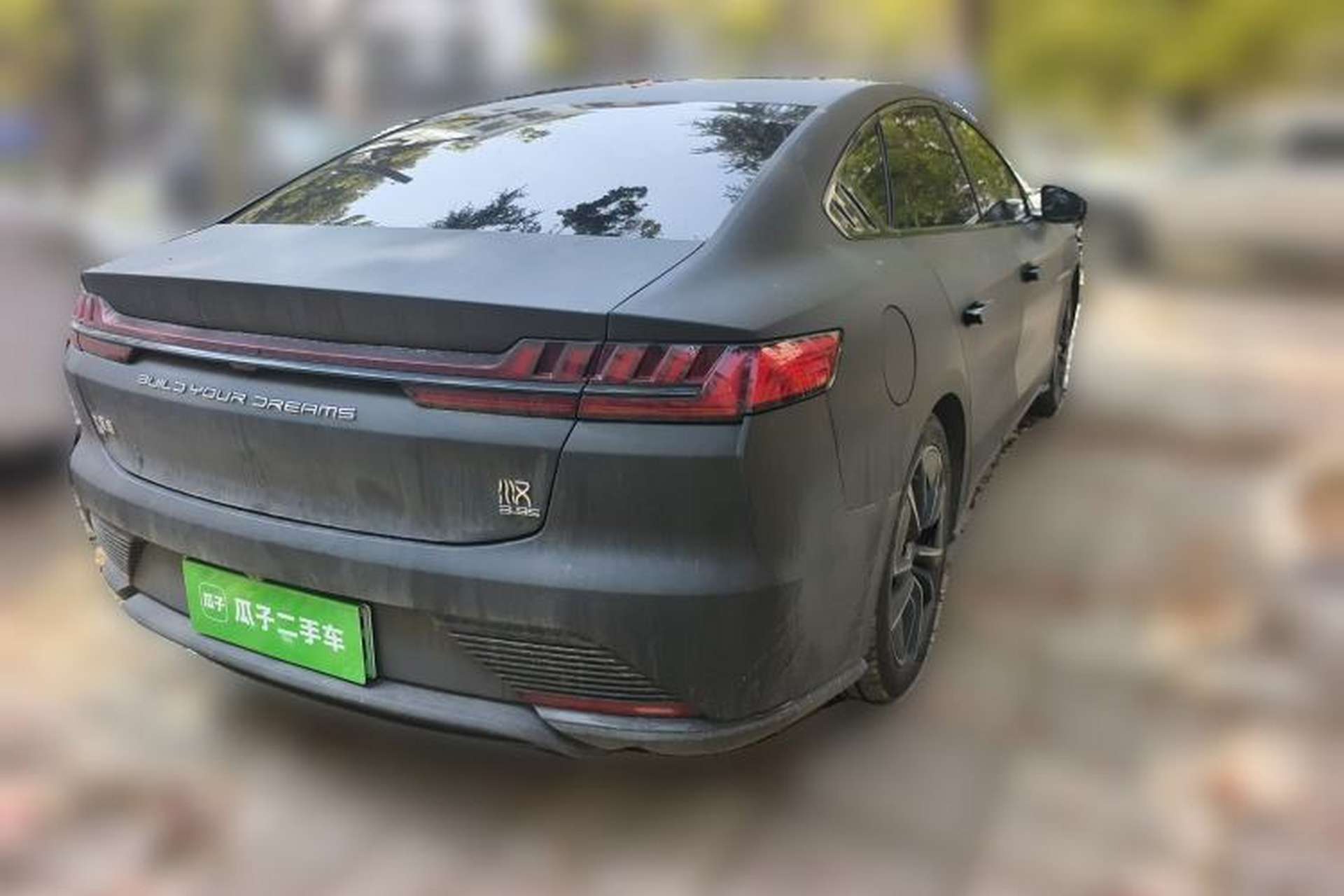 Used BYD Han 2020 EV Four-Wheel Drive High-Performance Flagship Model Rear Right 45 Deg