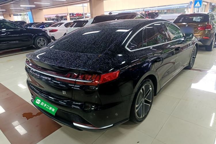 Used BYD Han 2020 EV Long-Range Deluxe Model Rear Right 45 Deg
