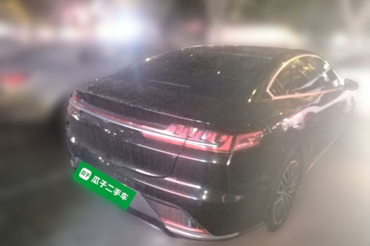 Used BYD Han 2020 EV Long-Range Luxury Model Rear Right 45 Deg