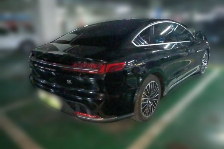 Used BYD Han 2020 EV Long-Range Luxury Model Rear Right 45 Deg