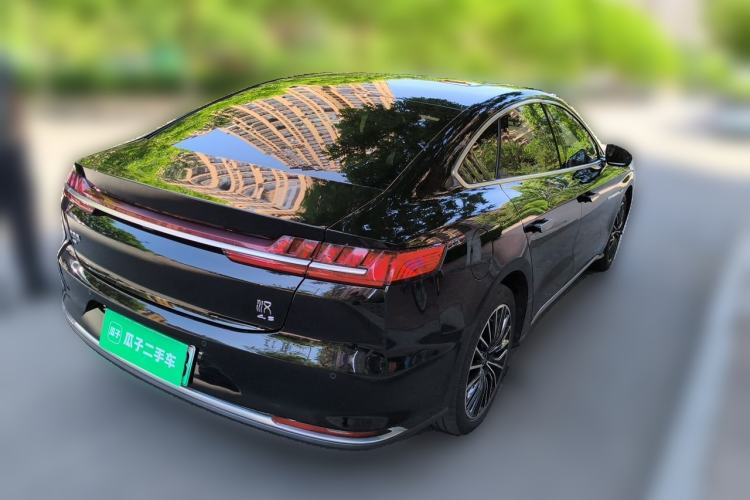 Used BYD Han 2020 DM Four-Wheel Drive Performance Edition Prestige Model Rear Right 45 Deg