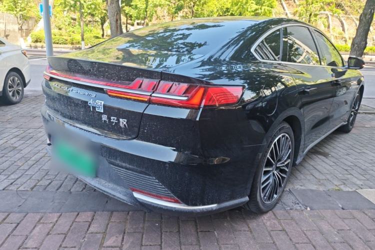 Used BYD Han 2020 EV Long-Range Luxury Model Rear Right 45 Deg