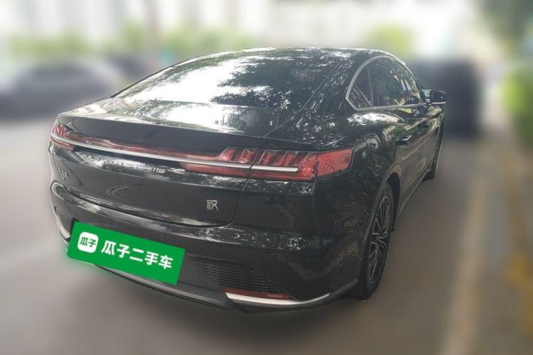 Used BYD Han 2020 EV Long-Range Luxury Model Rear Right 45 Deg