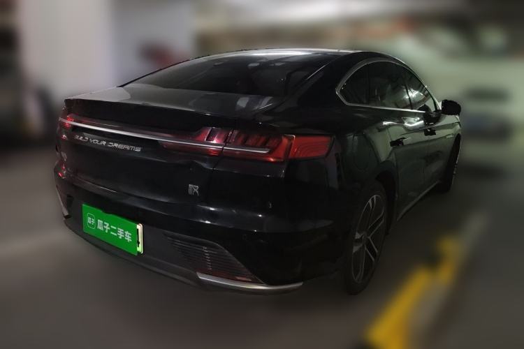 Used BYD Han 2020 EV Long-Range Deluxe Model Rear Right 45 Deg