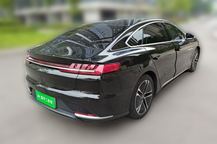 Used BYD Han 2020 EV Long-Range Deluxe Model Rear Right 45 Deg
