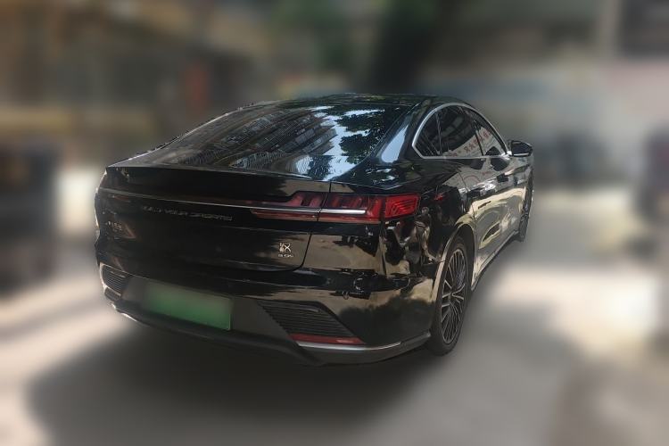 Used BYD Han 2020 EV Long-Range Deluxe Model Rear Right 45 Deg