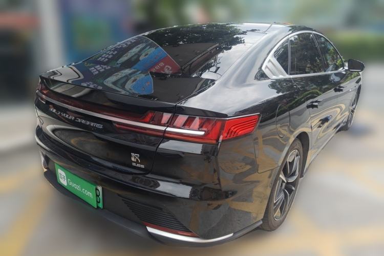 Used BYD Han 2020 EV Four-Wheel Drive High-Performance Flagship Model Rear Right 45 Deg