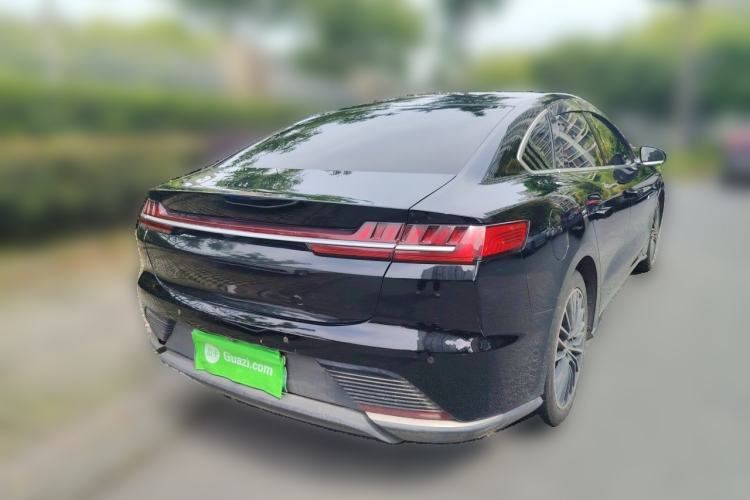 Used BYD Han 2020 EV Long-Range Luxury Model Rear Right 45 Deg