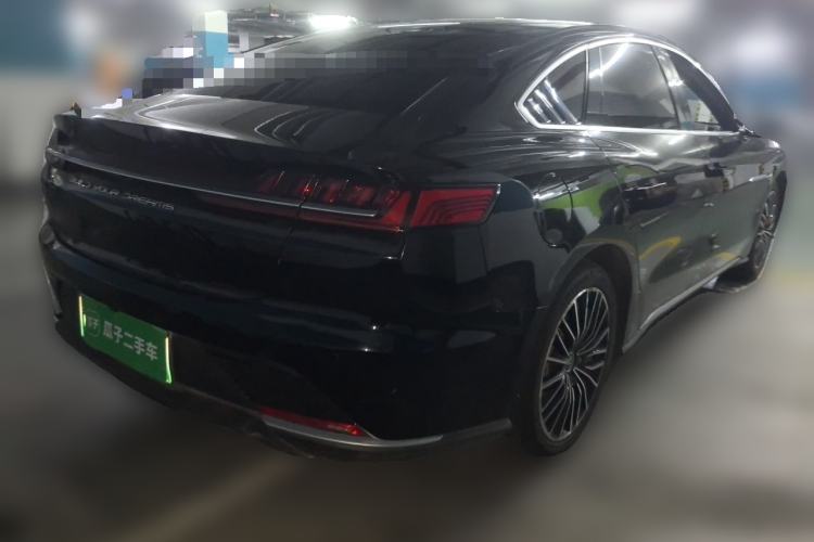 Used BYD Han 2020 EV Long-Range Luxury Model Rear Right 45 Deg
