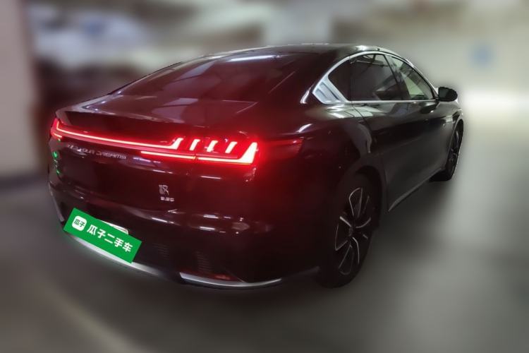 Used BYD Han 2020 EV Four-Wheel Drive High-Performance Flagship Model Rear Right 45 Deg