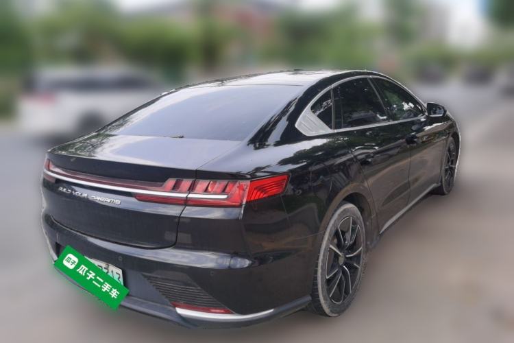 Used BYD Han 2020 EV Long-Range Luxury Model Rear Right 45 Deg