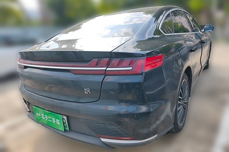 Used BYD Han 2020 EV Long-Range Luxury Model Rear Right 45 Deg