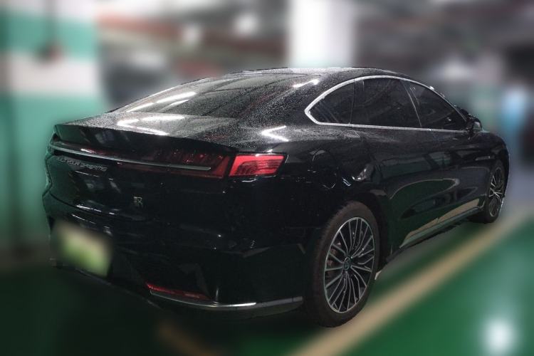 Used BYD Han 2020 EV Long-Range Luxury Model Rear Right 45 Deg
