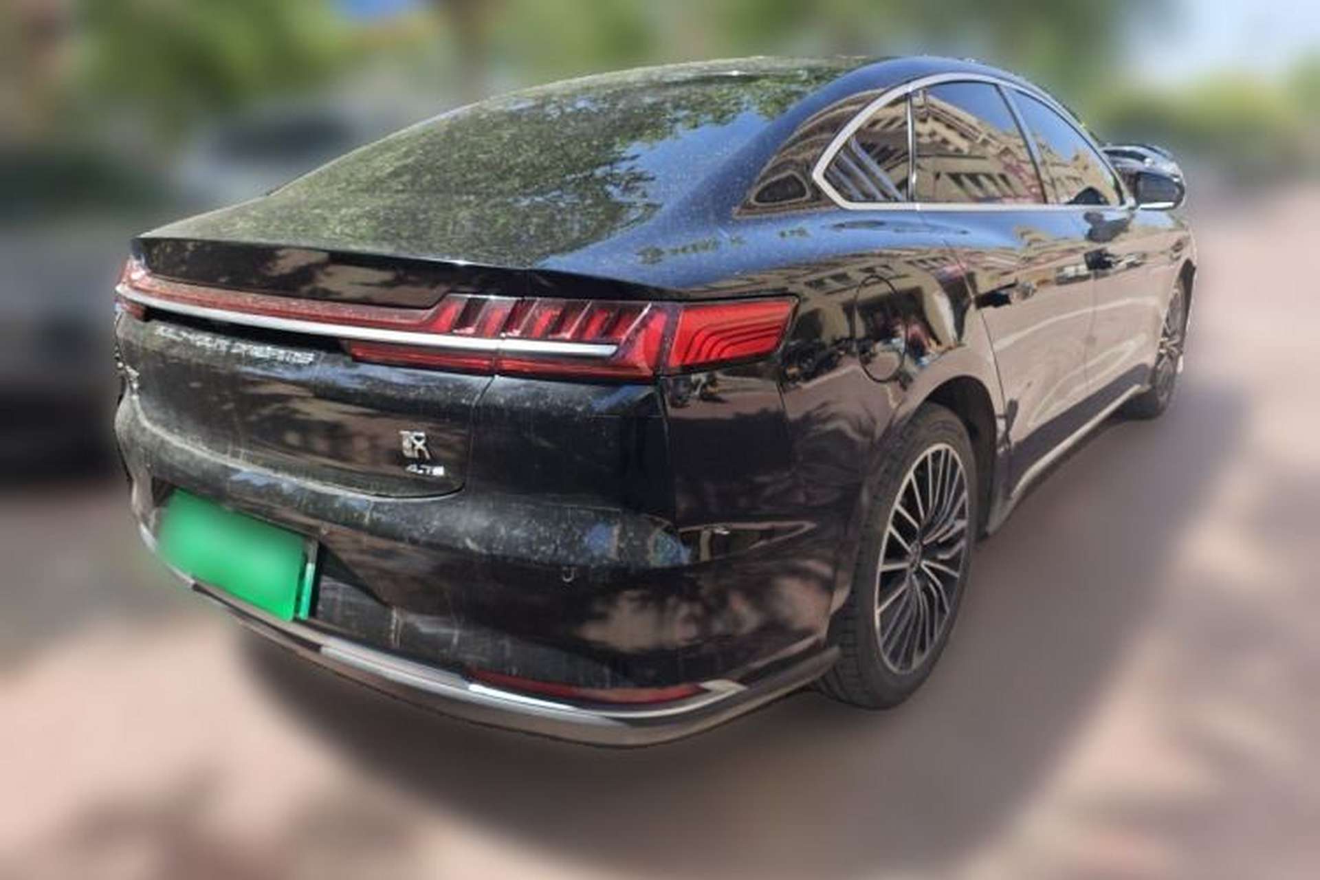 Used BYD Han 2020 DM Four-Wheel Drive Performance Edition Luxury Model Rear Right 45 Deg