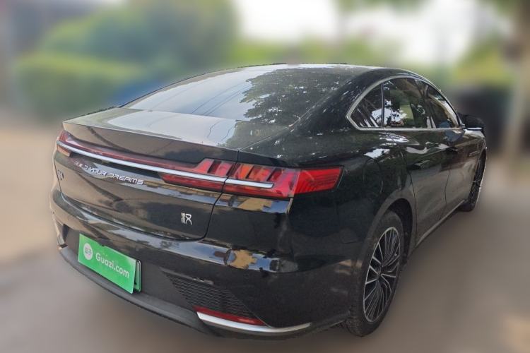 Used BYD Han 2020 EV Long-Range Luxury Model Rear Right 45 Deg