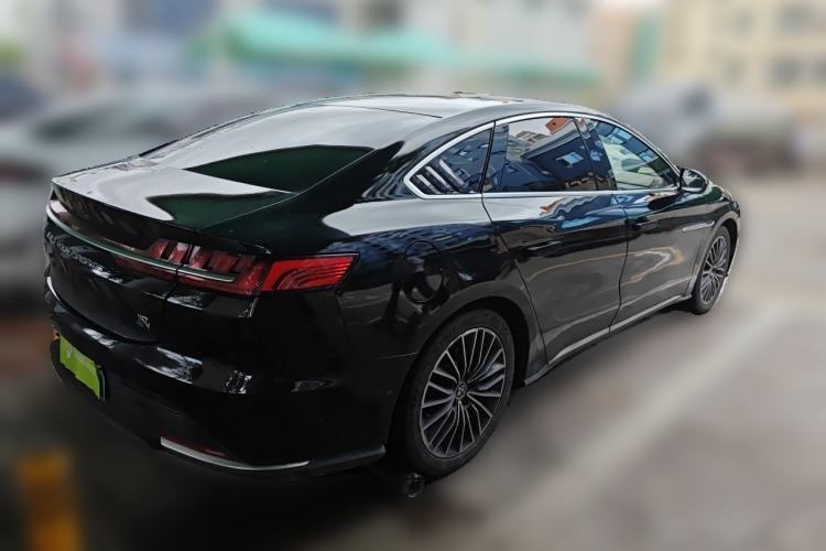 Used BYD Han 2020 EV Long-Range Luxury Model Rear Right 45 Deg