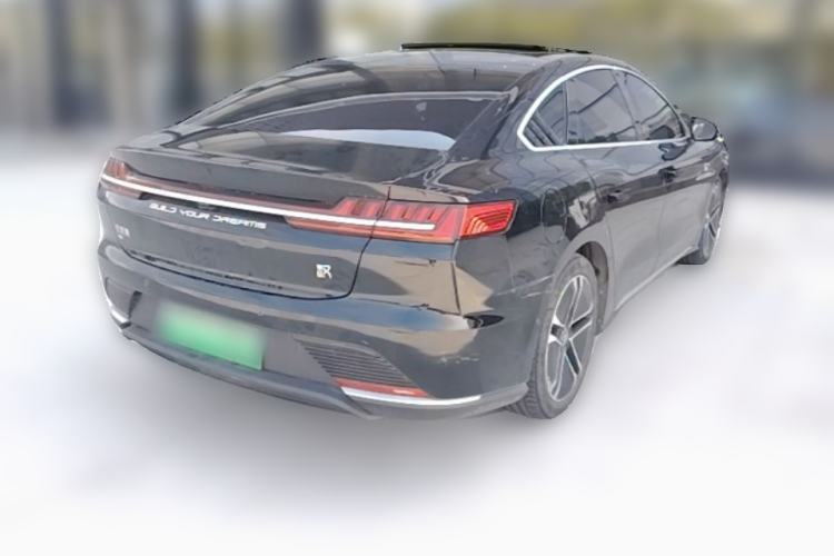 Used BYD Han 2020 EV Long-Range Deluxe Model Rear Right 45 Deg